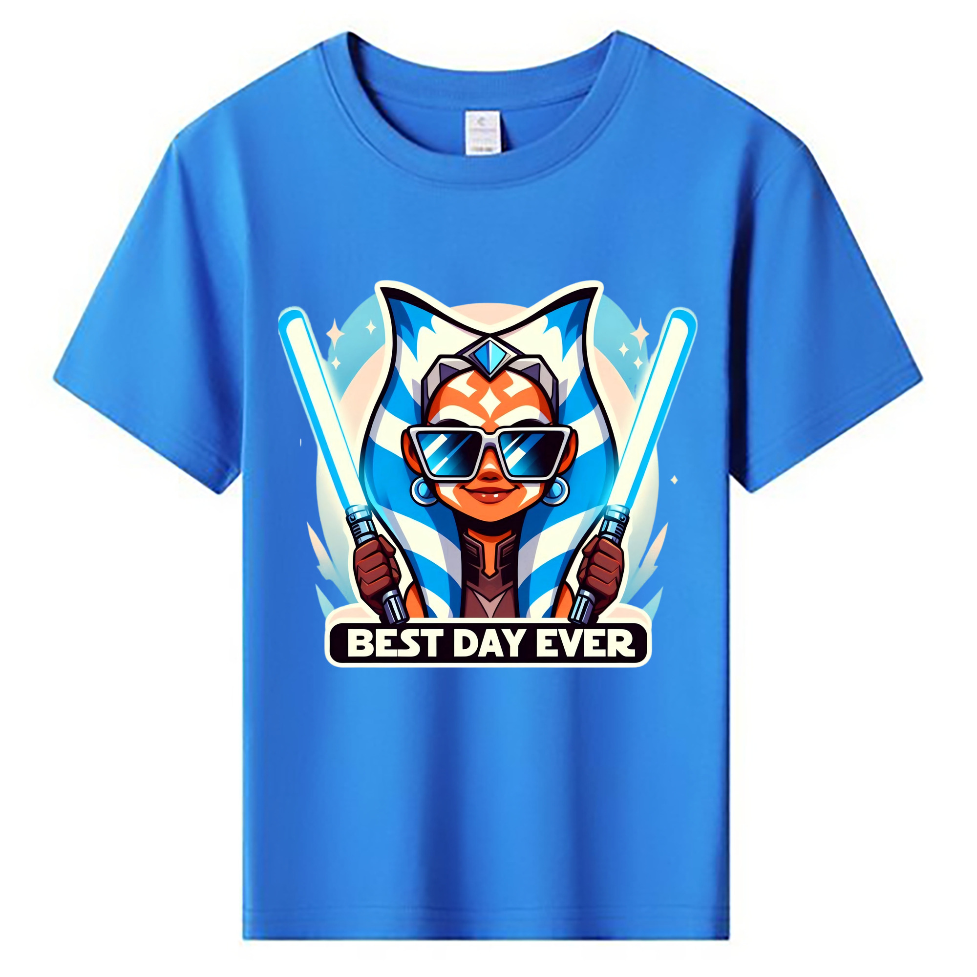 （画像用） スター・ウォーズ Star Wars 綿100％キッズTシャツ（フロントプリント）